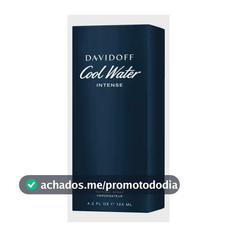 Perfume Cool Water Intense Edp Masculino 125 Ml Davidoff