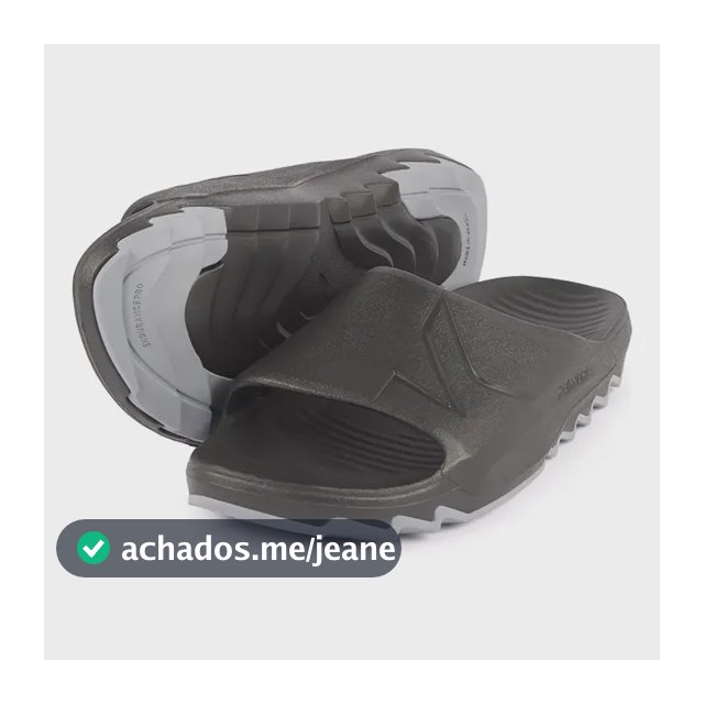 Sandália Kenner Makho Preto/cinza Liso 41