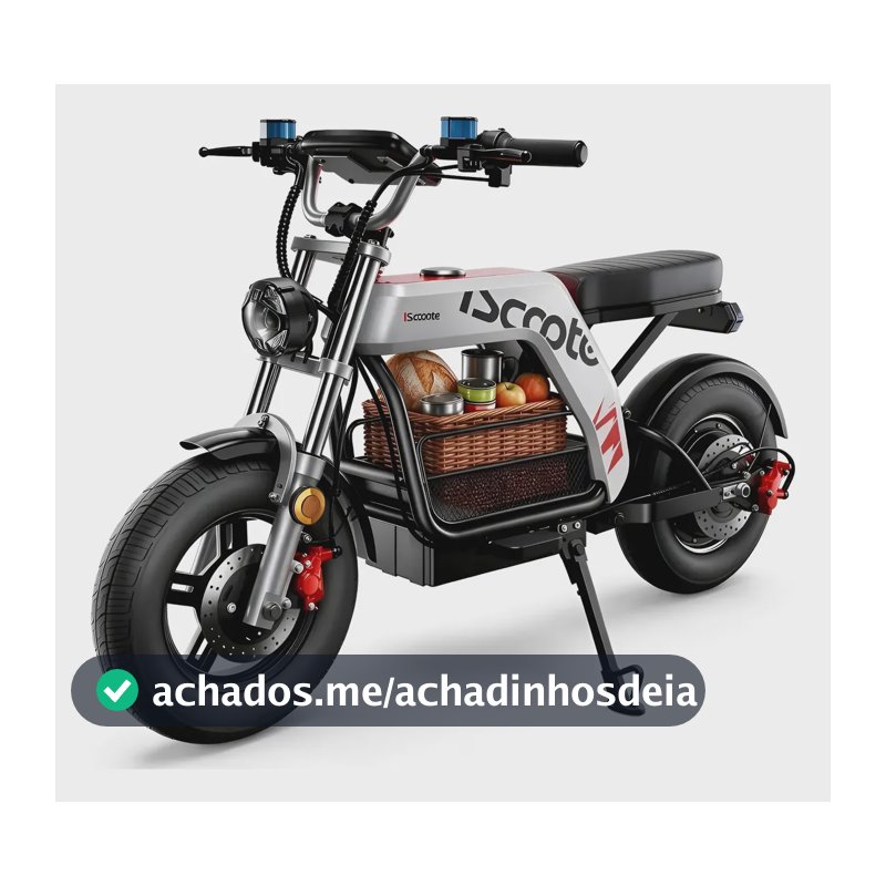 Scooter Elétrico Dx5pro Motor 1500w Para Adultos Max 60km/h Branco