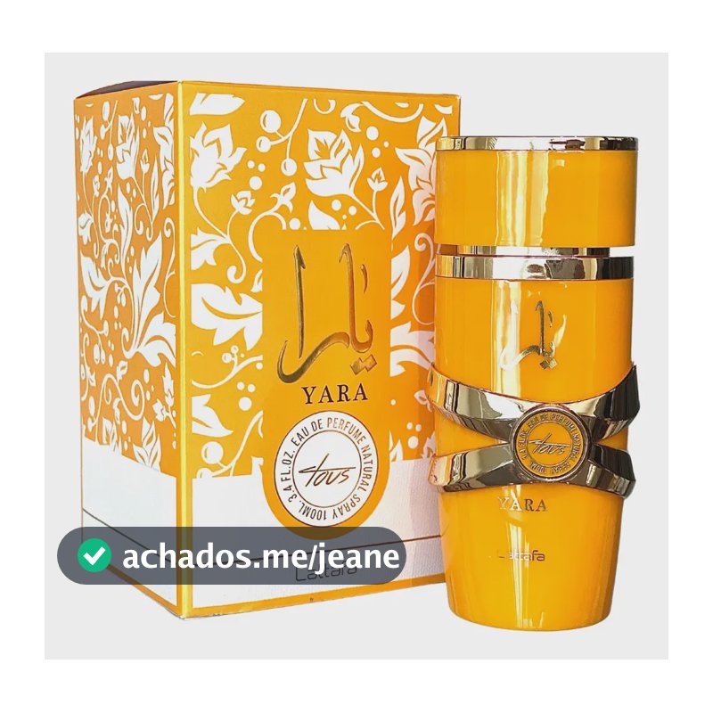 Perfume Árabe Yara Tous Lattafa Eau De Parfum 100ml Feminino