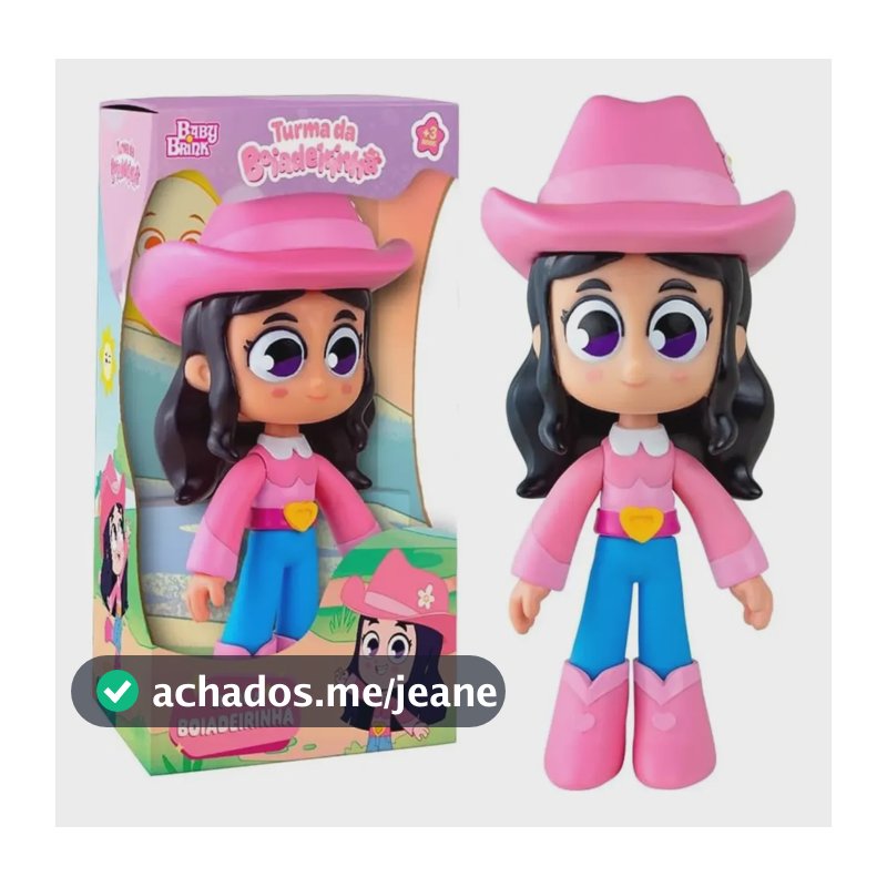 Boneca Turma Da Boiadeirinha Ana Castela 20cm
