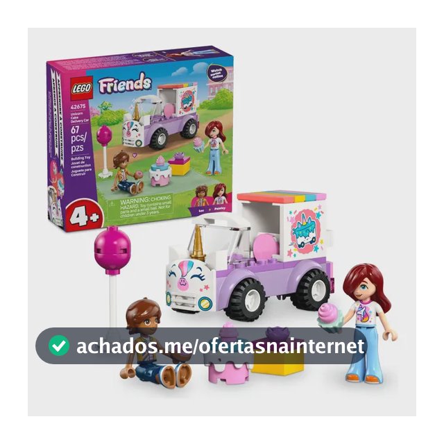 LEGO Friends Carro-unicórnio de Entregas de Bolo 42675