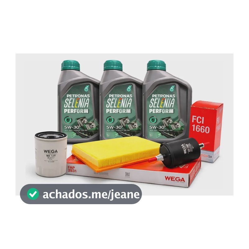 Kit Troca Óleo 5w30 + Filtros Palio 1.0 1.3 1.4 Motor Fire