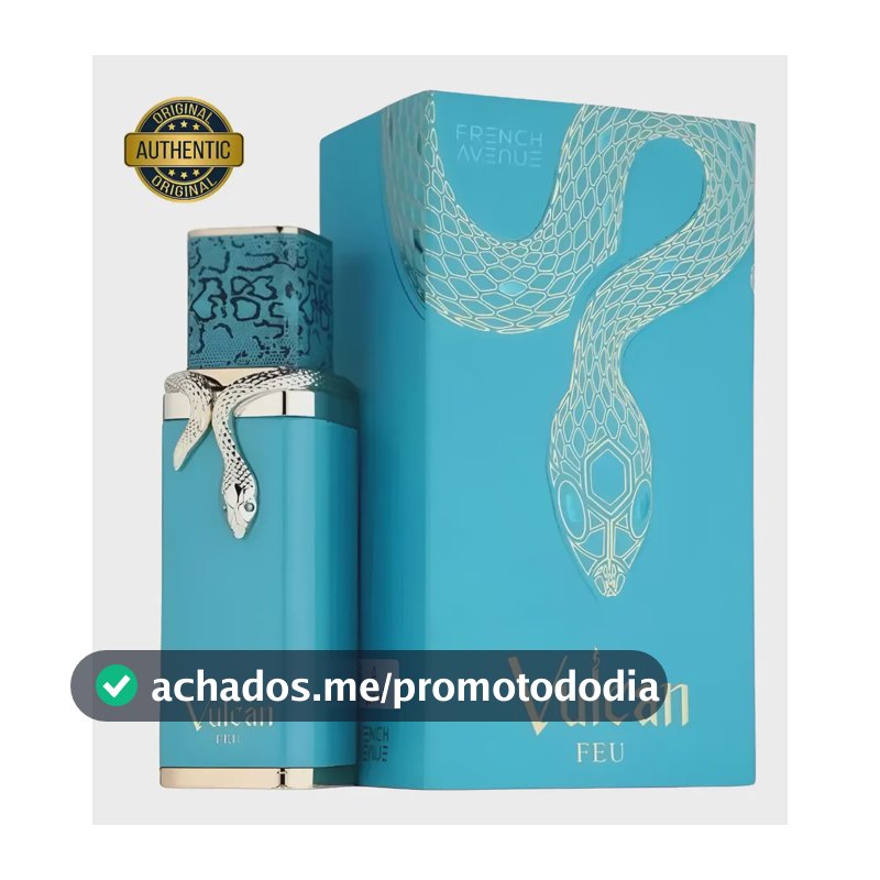 Perfume Árabe French Avenue Vulcan Feu Eau De Parfum 100ml