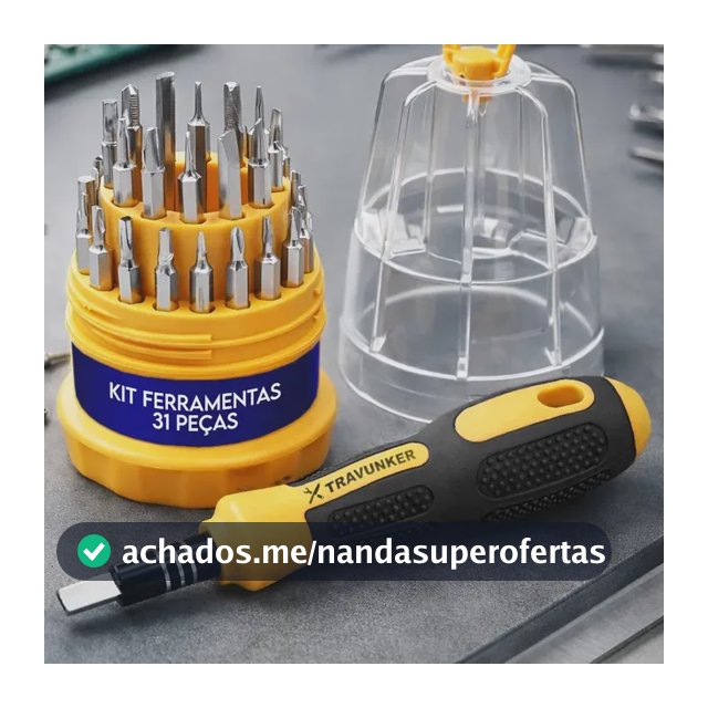 Kit Jogo Ferramentas 31 Peças Chaves Fenda Philips Torx Allen Estrela Precisão Cabo Emborrachado Imantado Estojo Organizador Reparos Eletrônicos Manutenção Celular Notebook