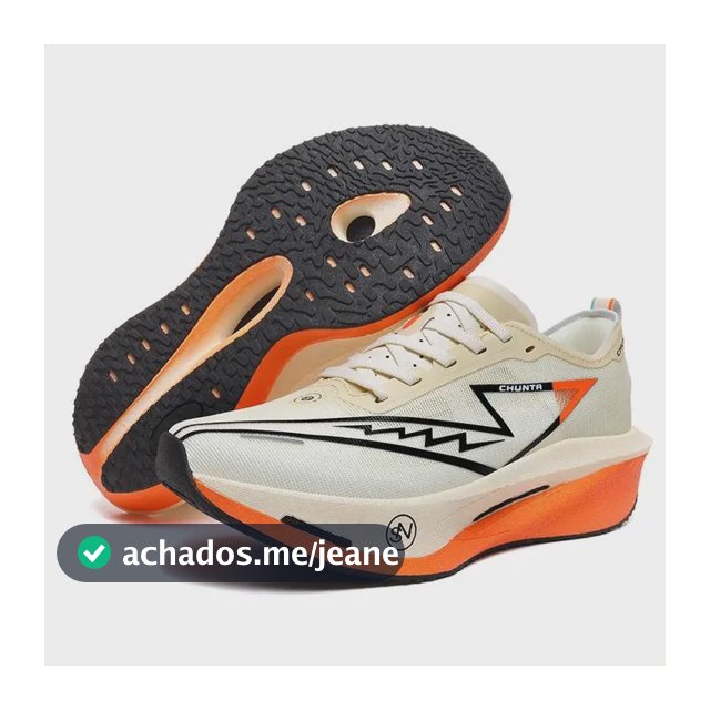 Tênis De Corrida Chunta Com Placa De Fibra De Carbono Azul 4 Bege 44 Eu