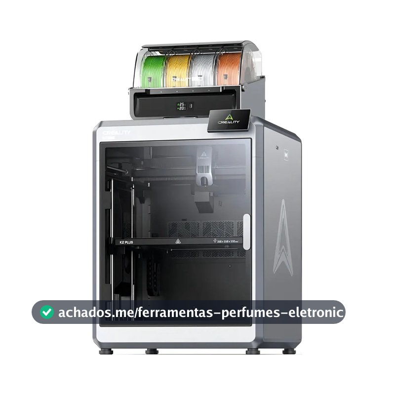 Impressora 3d Creality K2 Plus Combo - 1202080024 Colorida Cinza