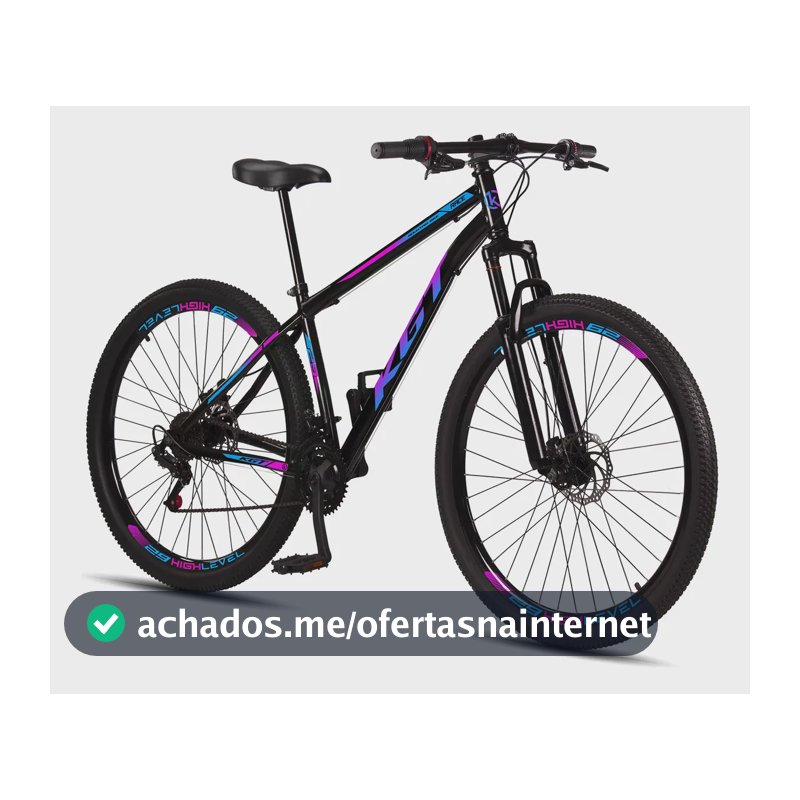 Bicicleta Aro 29 Aço Carbono Freios A Disco Suspensão 21 Vel Preto - Azul - Rosa 17
