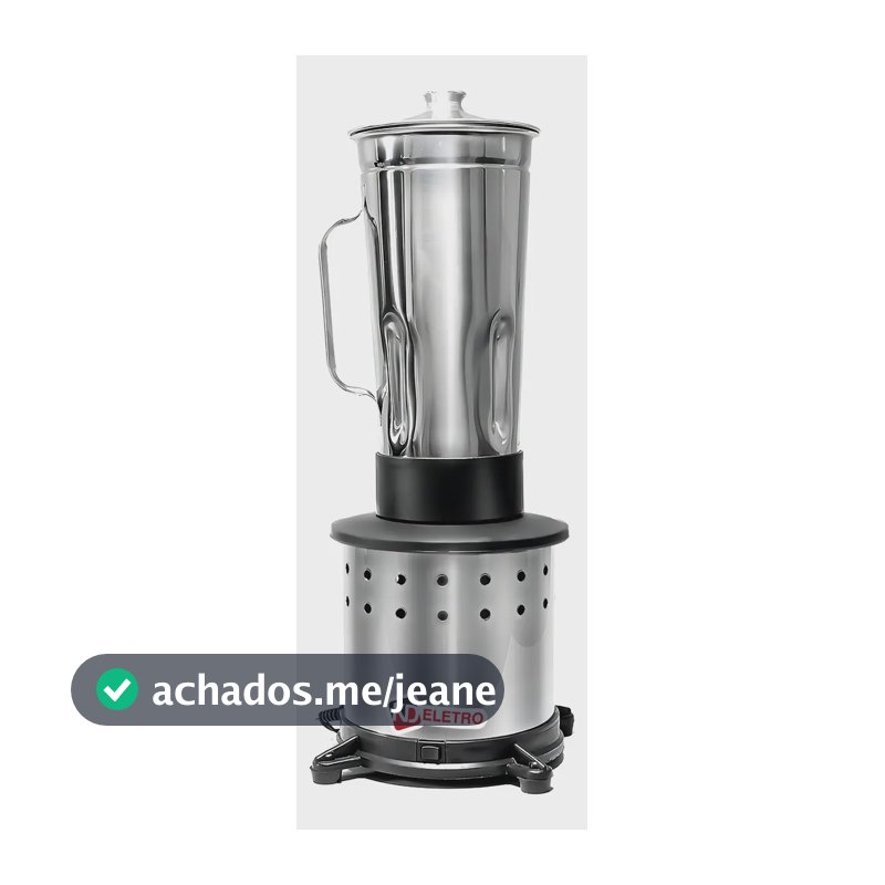 Liquidificador Industrial Alta Rotação 2 Litros Af5 Cor Prateado