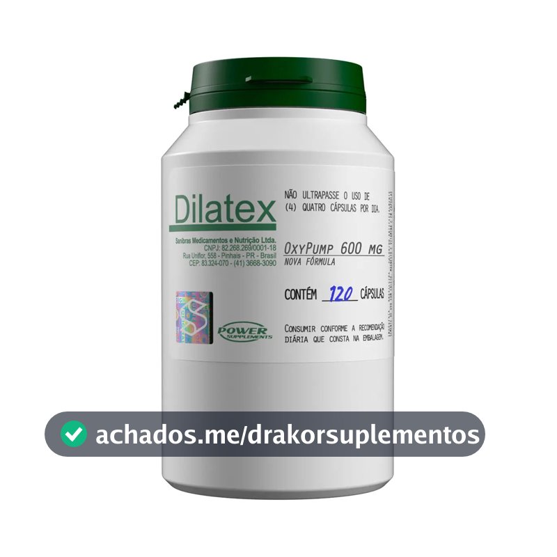 Dilatex Power 120 cápsulas - Sanibras
