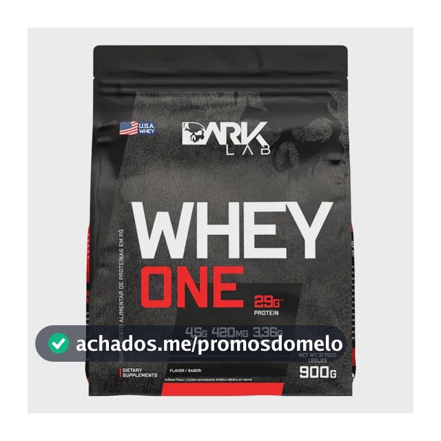 Whey One Protein Proteína Sachê Refil 900g - Dark Lab Sabor Chocolate