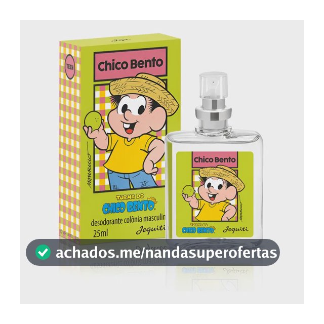 Deo Colonia Chico Bento 25ml - Jequiti