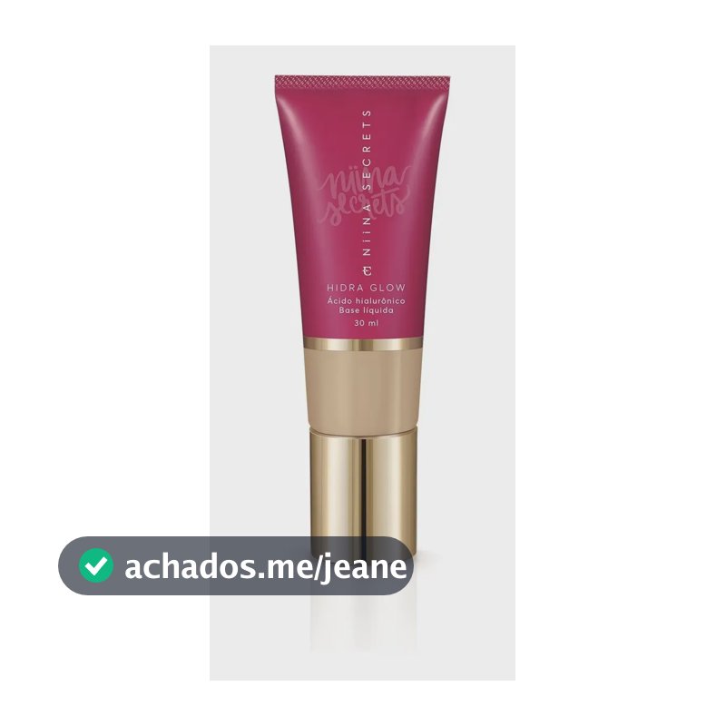 Eudora Base Líquida Niina Secrets Hidra Glow Cor 13 30ml