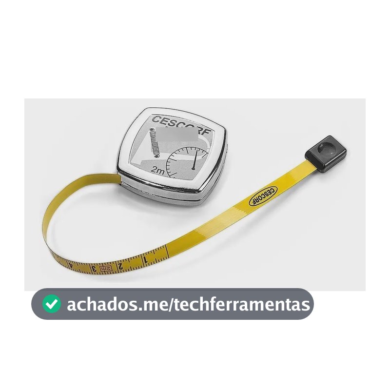 Trena Corporal Antropométrica Em Aço Cescorf color blanco