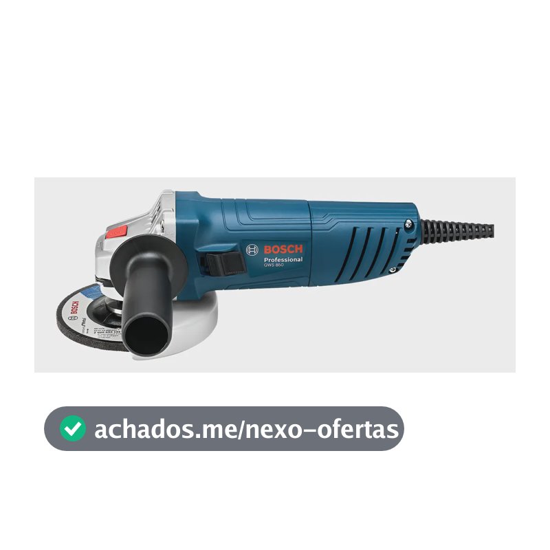 Esmerilhadeira angular Bosch Professional GWS 850 azul 850W