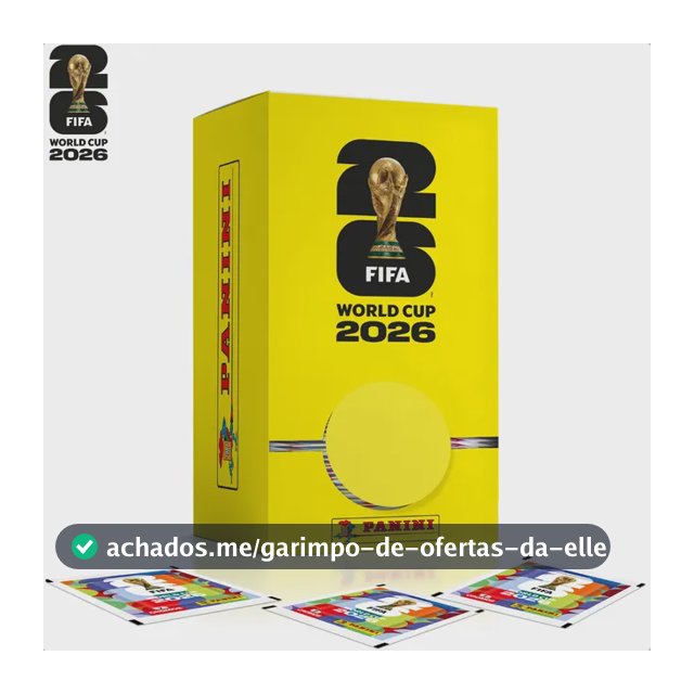 Kit 700 Figurinhas Do Álbum Copa Mundo 2026 - 100 Envelopes
