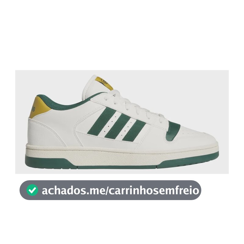Tênis Masculino Break Start adidas Branco Liso 43 Br
