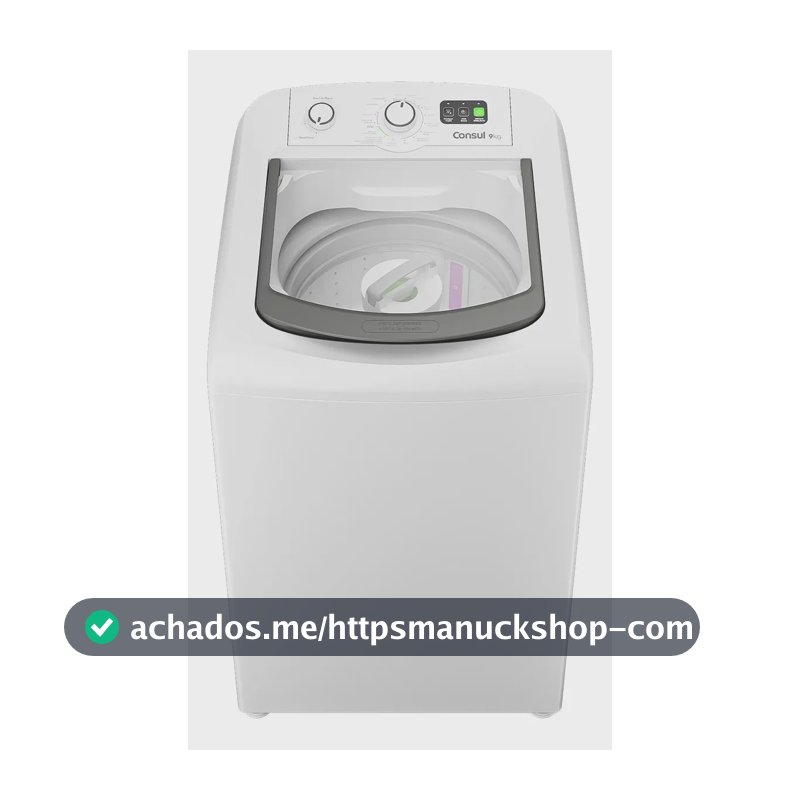Máquina De Lavar Consul 9kg Branca Com Dosagem Econômica - C 220v Branco