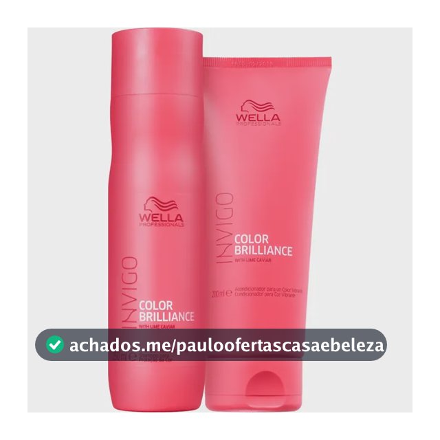 Shampoo E Condicionador  Color Brilliance - Wella