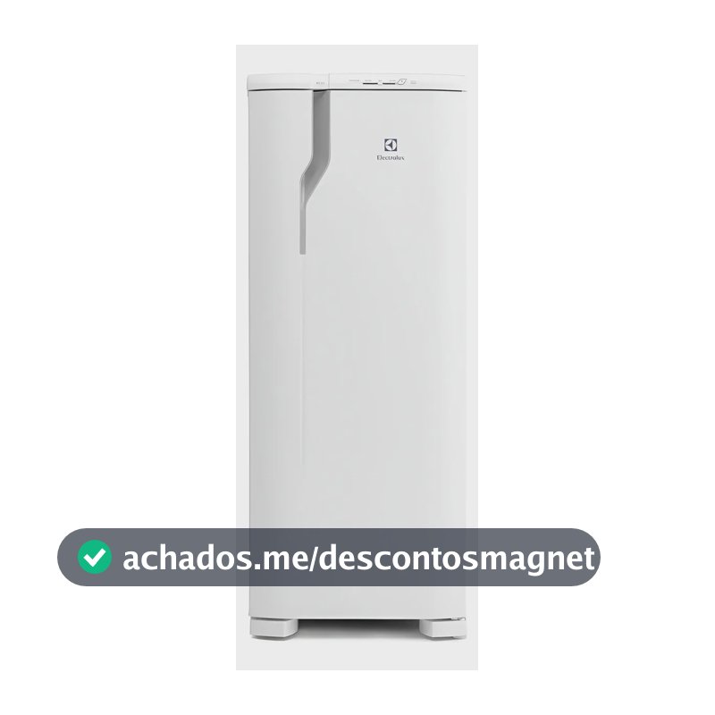 Geladeira Electrolux Cycle Defrost 240L Degelo Prático Uma Porta Branca RE31