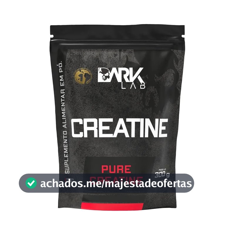 Creatina 300g Monohidratada Dark Lab Refil