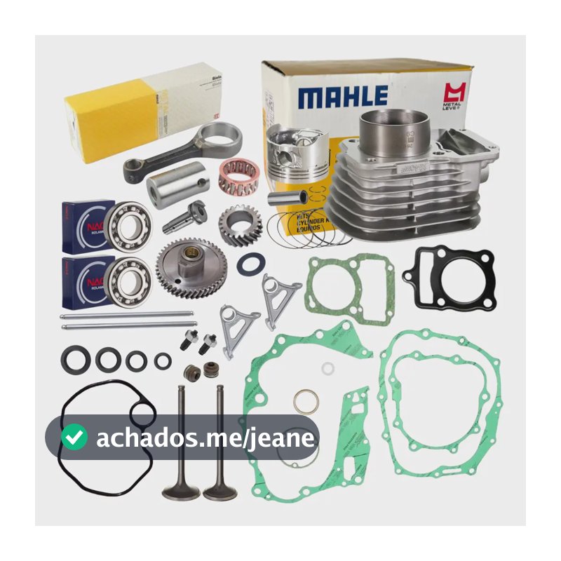 Kit Cilindro Motor Cg 125 Titan 2000 A 2001 Biela Comando