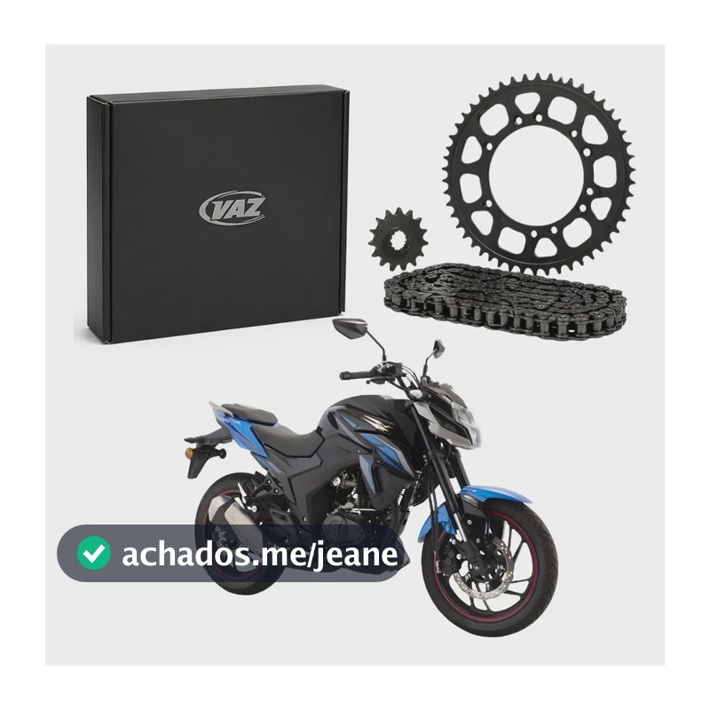 Kit Relação Transmissão Haojue Dr 160 Fi 2021 Com Retentor