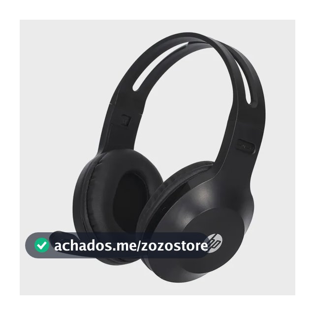 Headset Office Hp Dhh-1601 Conexão P3 Preto