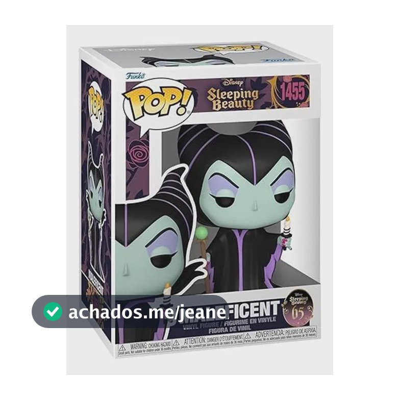 Funko Pop! Malévola Bela Adormecida de Vinil Colecionável