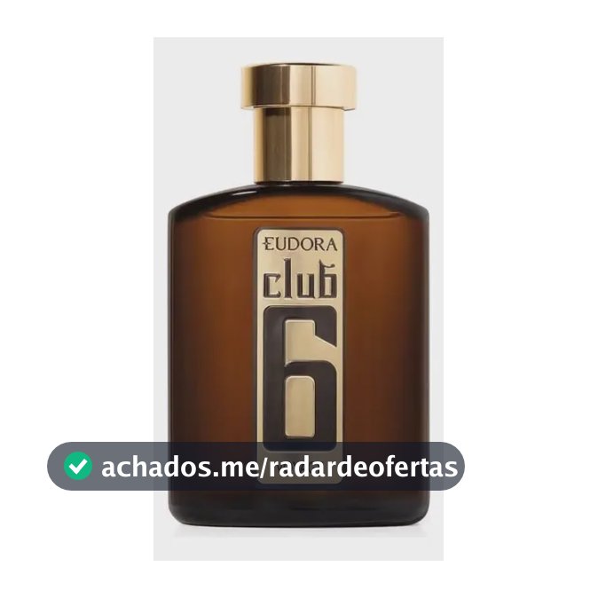 Club 6 Voyage Eudora Colônia Masculina 95ml