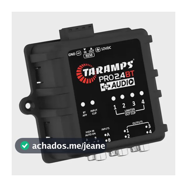 Taramps Processador Audio Digital Pro 2.4 Bluetooth Limiter