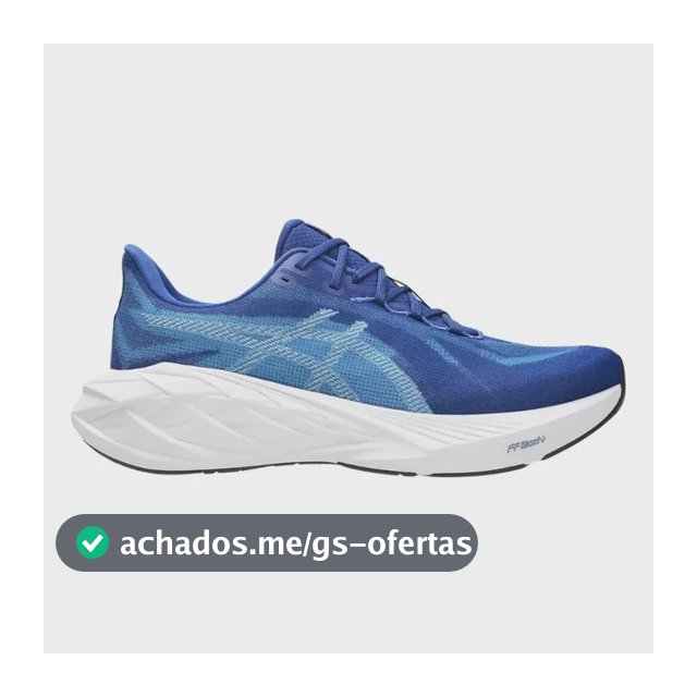Tênis De Corrida Masculino Asics Dynablast 6 Se Original Azul/branco Liso 42