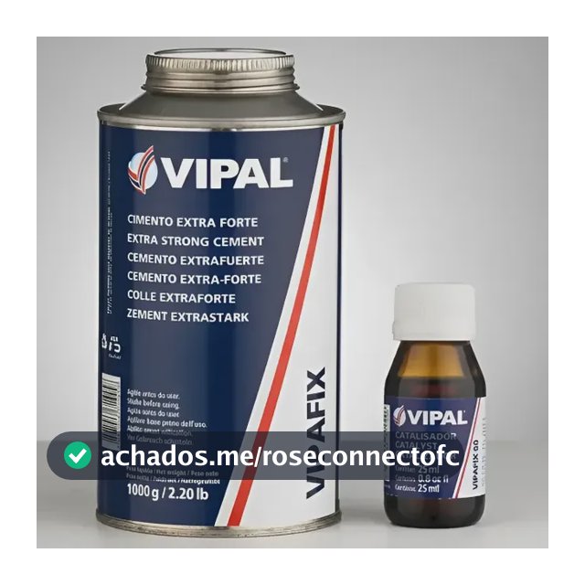 Kit Cola Vipafix 1kg Catalisador 60 Emenda Correia