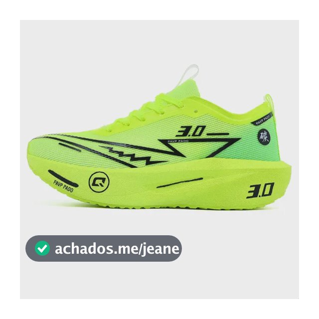 Tênis De Corrida Em Placa De Carbono Respirável Rebound Train Gym Road Fluorescent Green 45 Eu