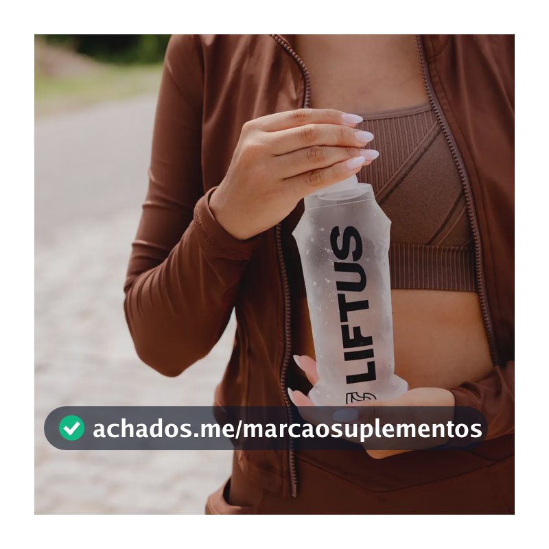Garrafa Dobrável Liftus Soft Flask - Branco | 350ml Branco