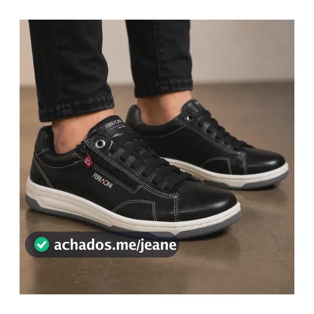 Sapatênis Masculino Ferracini Vox Ba 8052-617c Couro Dubay