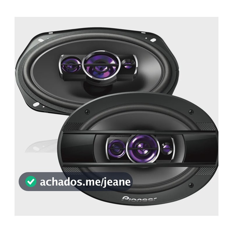 Caixa De Som Pioneer Ts-6960br 6x9  2 Alto-falantes 400w