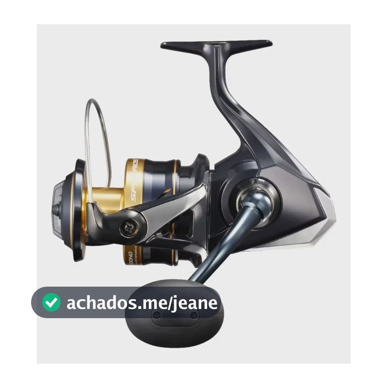 Molinete De Pesca Shimano Spheros Sw 6000 Hg Com Drag 10kg Único Direito/esquerdo