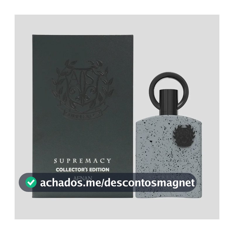Supremacy Collector's Edition Afnan Perfume Árabe Eau De Parfum 100ml Masculino