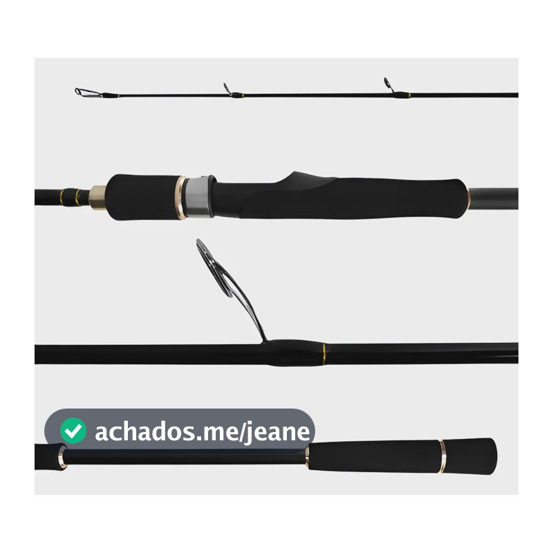 Vara Lumis Jigging Pro Molinete 1,82 m 40lb 2p Pesca Pesada
