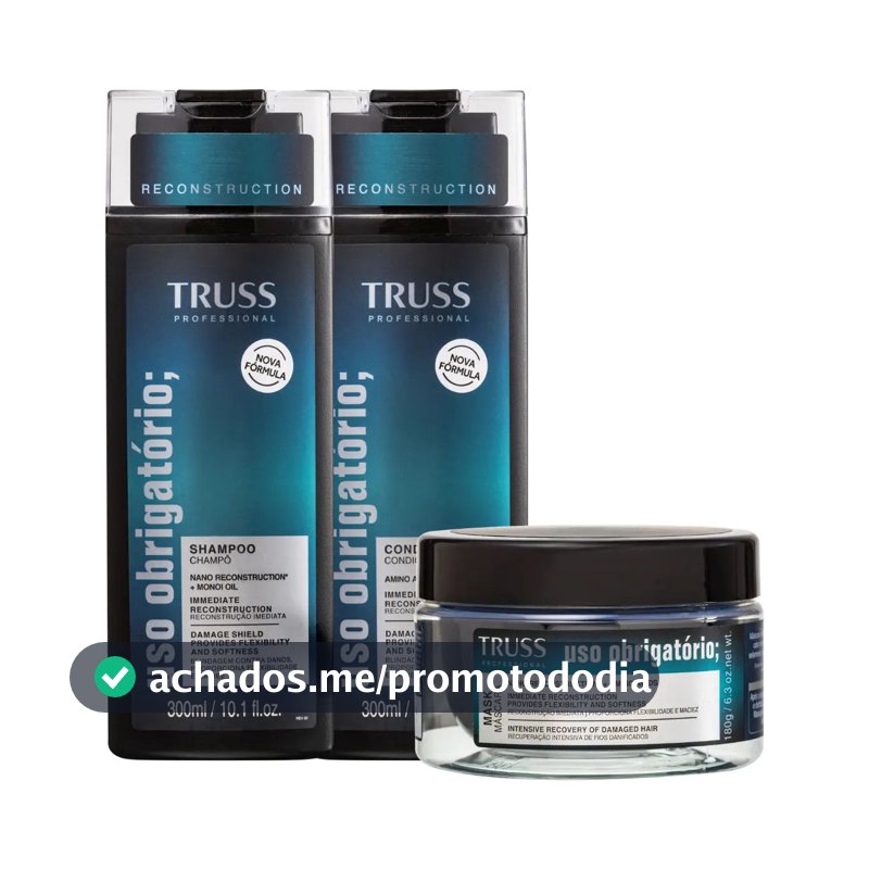 Truss Kit Uso Obrigatório Reconstrutor Sh + Cond + Masc