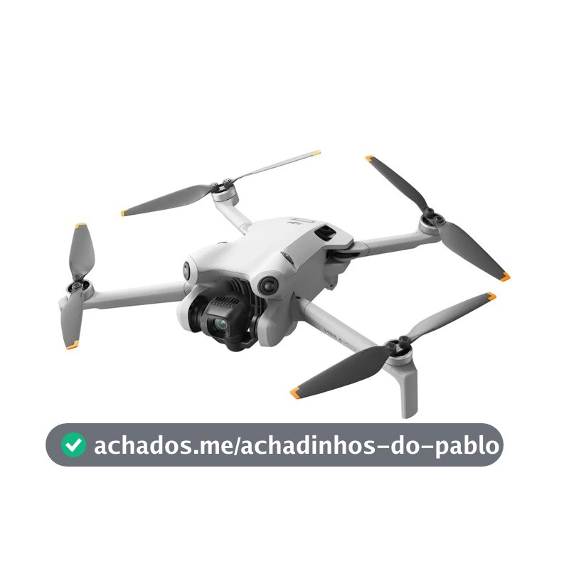 Drone DJI Mini 4 Pro Standard (Sem tela) BR - DJI041