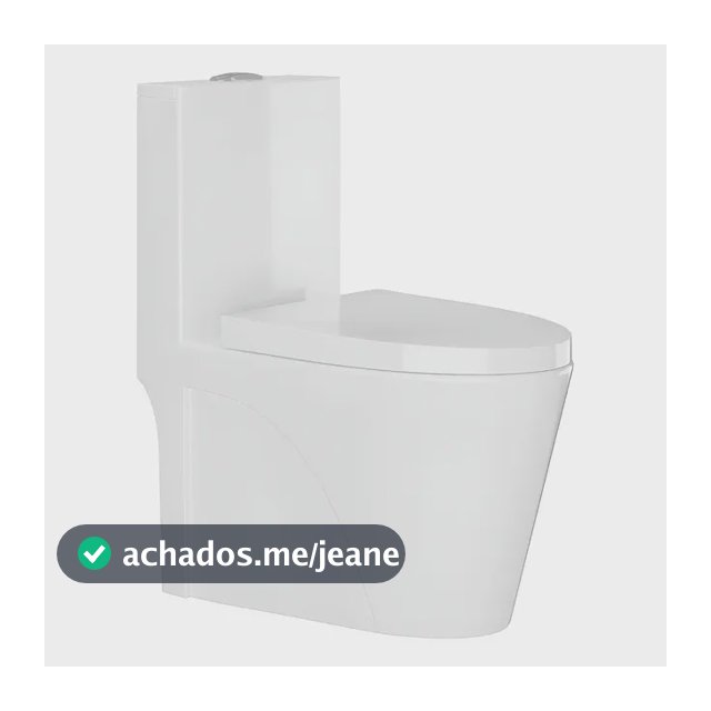 Vaso Sanitário Tubrax Monobloco VAB0002 Caixa Acoplada Completo Privada Cor Branco