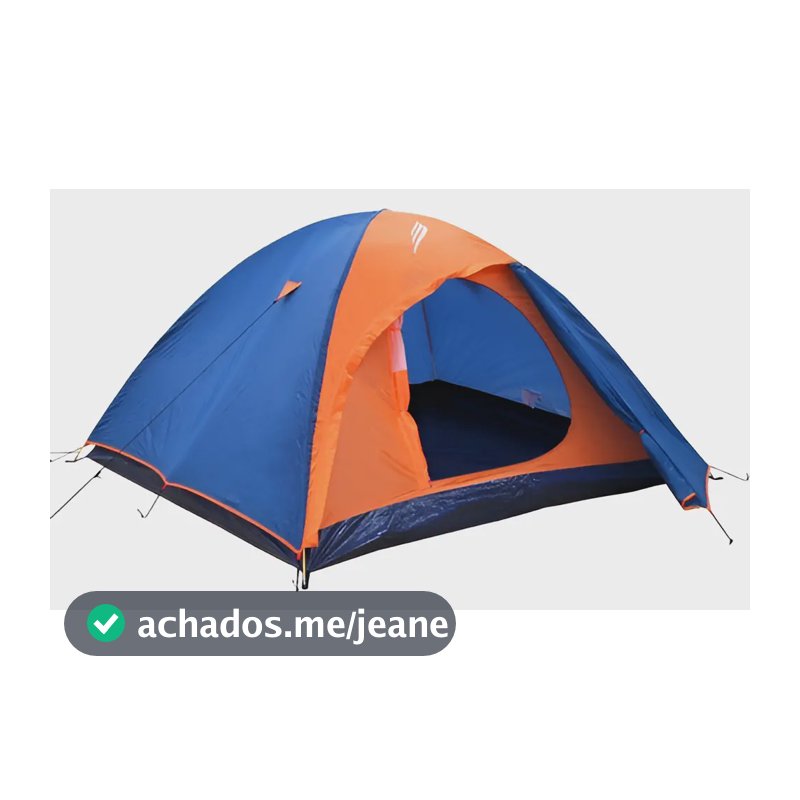 Barraca Iglu Nautika Falcon 2 Pessoas Impermeável Azul 1000mm
