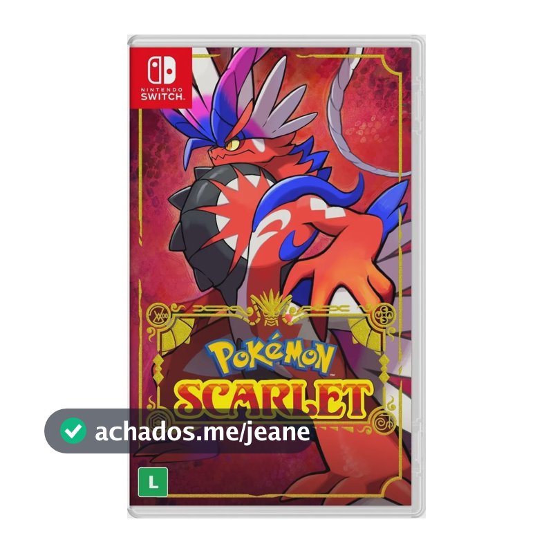 Pokemon Scarlet Nintendo Switch