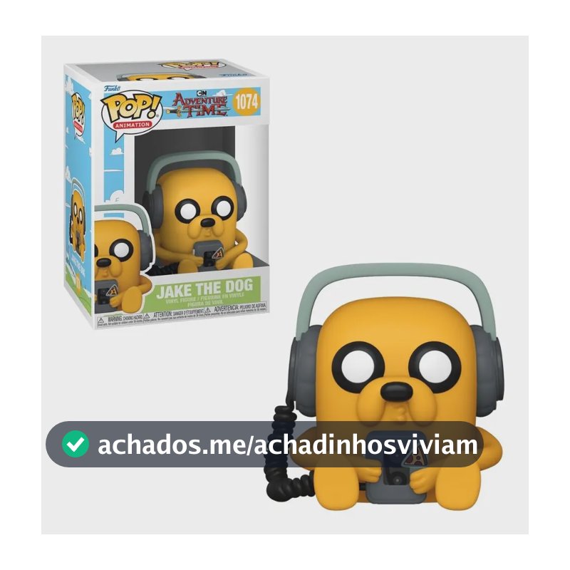 Boneco Funko Pop! Hora De Aventura - Jake