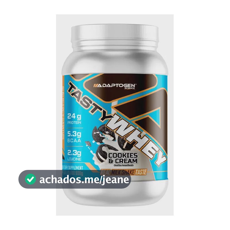 Tasty Whey Adaptogen 900g Cookies & Cream