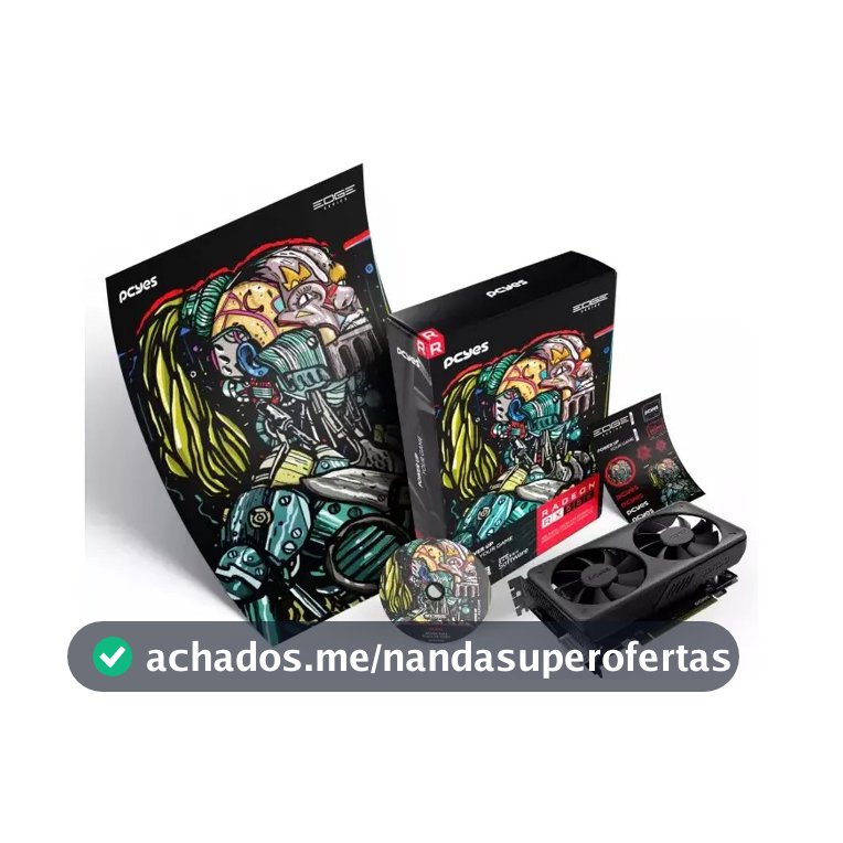 Placa de Video AMD Radeon rx 550 4gb
