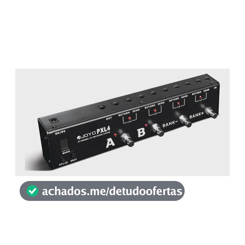 Pedal Guitarra Looper Joyo Pxl 4