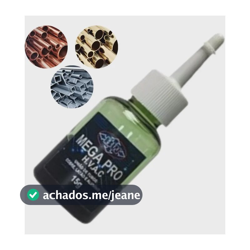 Solda Fria Para Tubos Cobre E Aluminio Hvac Super Mega Pro